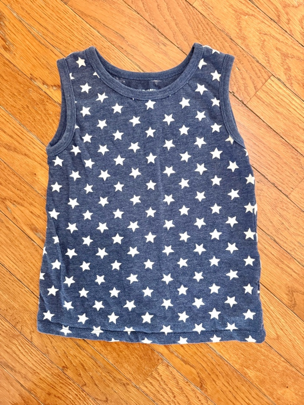 Old Navy Navy & White Star Tank Top